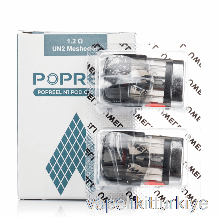 Elektronik Sigara Kalemi Vape Mate Uwell Popreel N1 Yedek Bölmeler 1.2ohm Un2 Bobinleri
